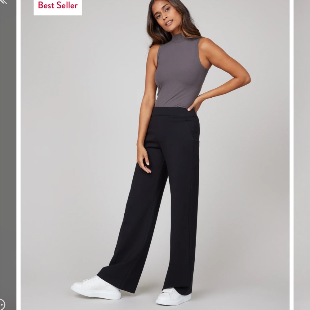 Spanx The Perfect Wide Leg Ponte Pant